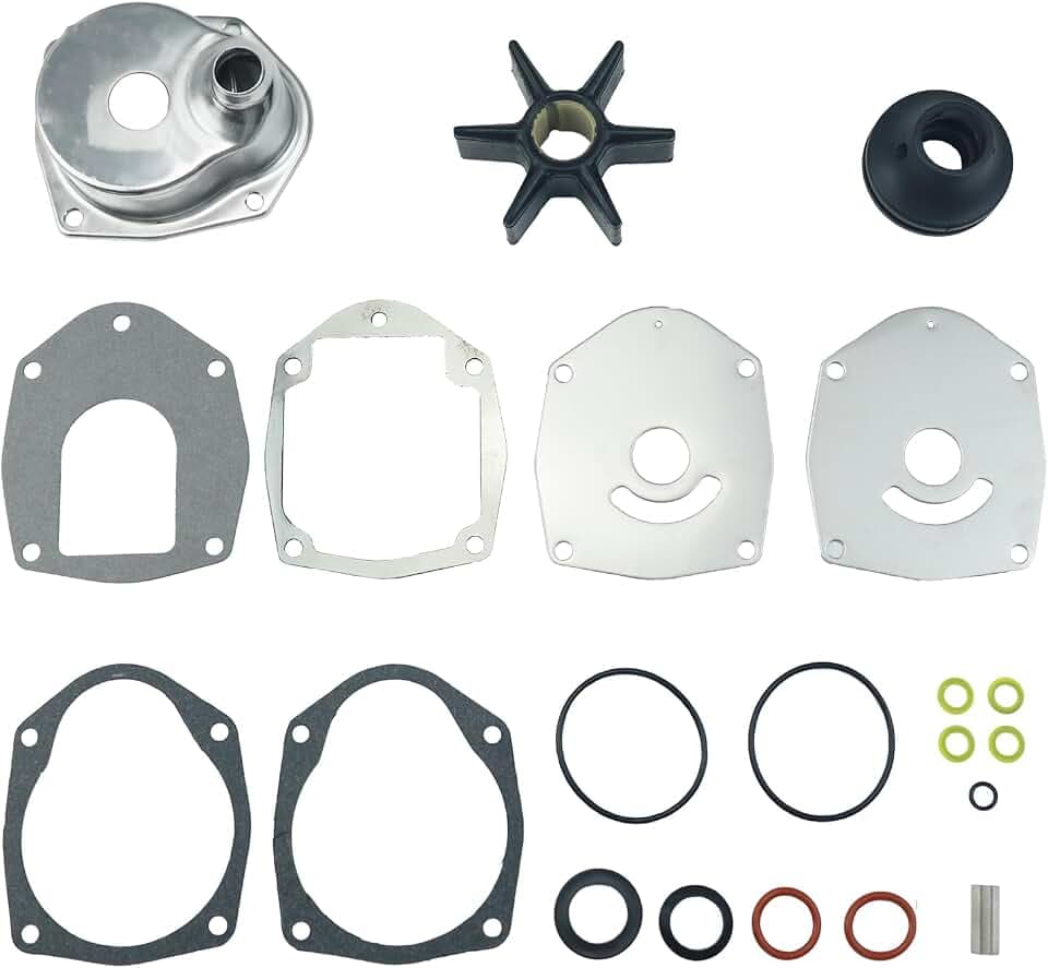 Water Pump Repair Kit Fits for Mercury MerCruiser Alpha 1 Gen 2 Drives 200HP 225HP 250HP 300HP 1991-2021, Water Pump Impeller Repair 817275A4 817275Q05 18-3147 47-43026-1 47-43026-2