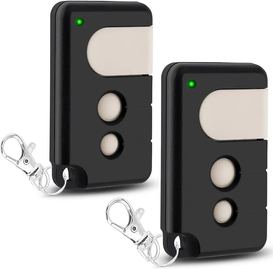 2 Stück für Chamberlain 84335: Garagentor-Handsender-Ersatz, 433,92 MHz