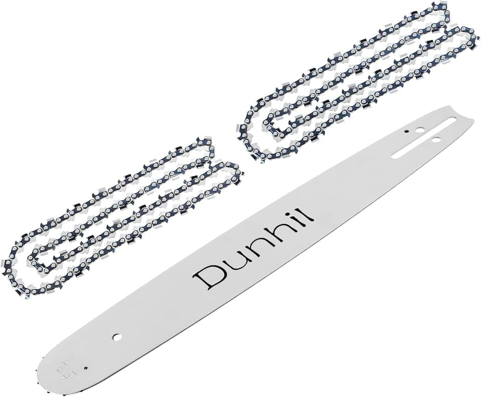 Dunhil 18 Inch Chainsaw Chains 325 063 68dl (2 chains+1 bar)
