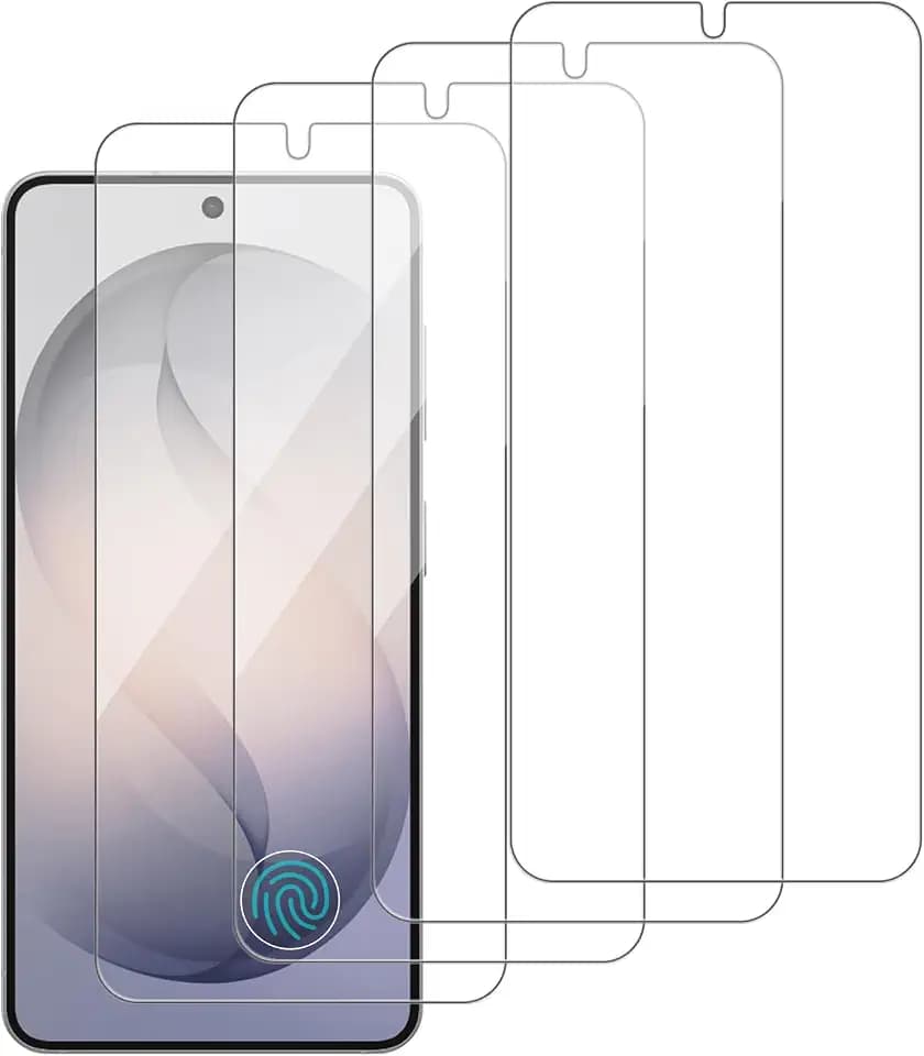 4 Pack Glass Screen Protector Compatible for Samsung Galaxy s26