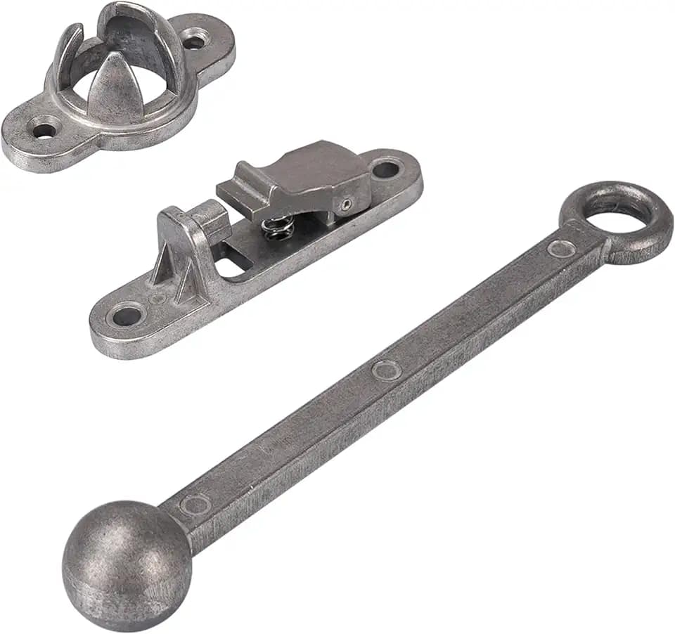6 Inch Aluminum RV Door Catch – Heavy Duty Trailer Door Holder