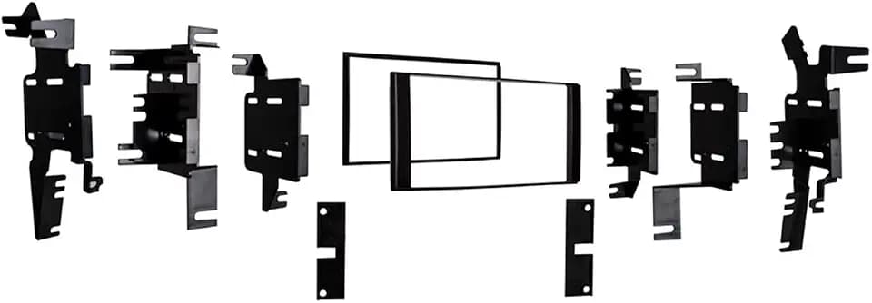 Metra 95-7624 Double DIN Dash Kit for Select 2007 and Nissan Vehicles (Black)