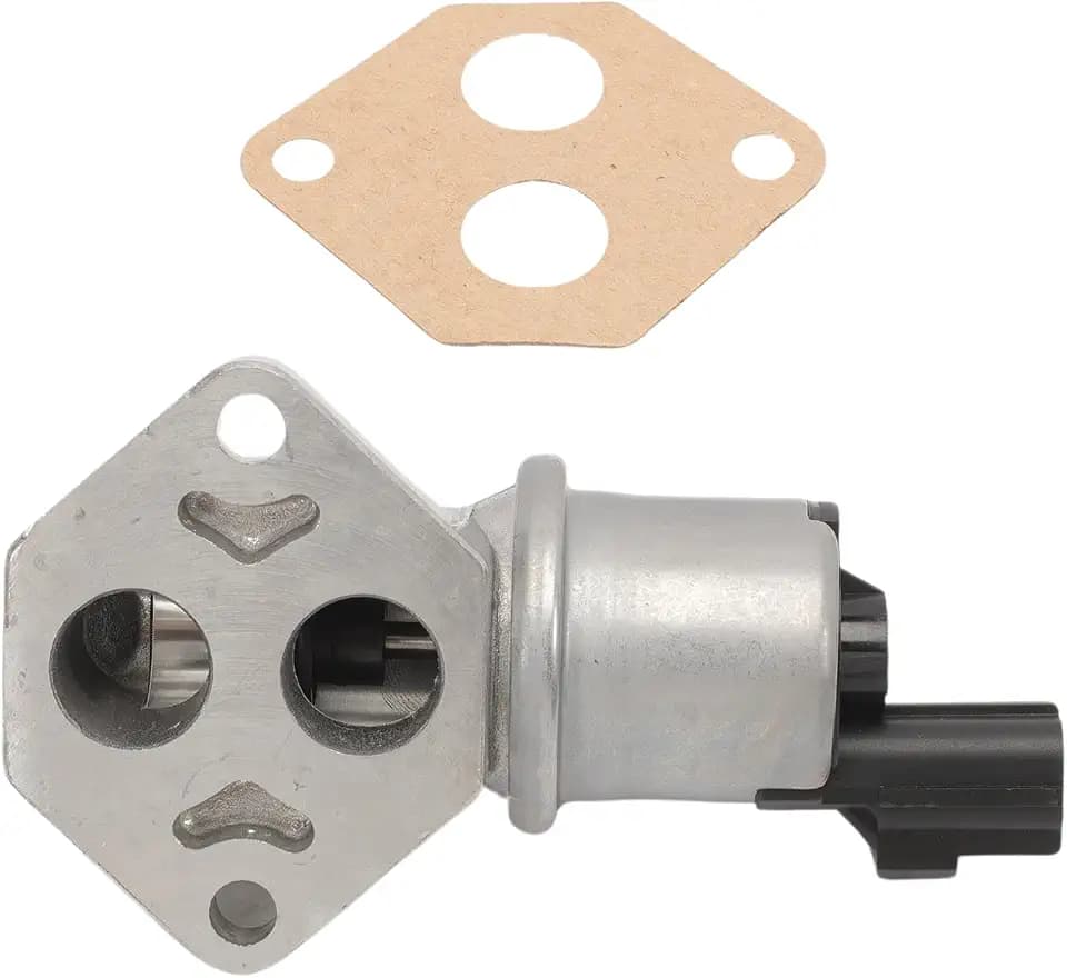 Idle Air Control Valve Fit for Ford Escape 2001-2004 L4 2.0L, Focus 2000-2004 L4 2.0L, Mercury Cougar 2001-2002, Mazda Tribute 2001-2004 Replaces YL8Z9F715AA, AC241, XS6Z9F715AA, XS6Z9F715AB