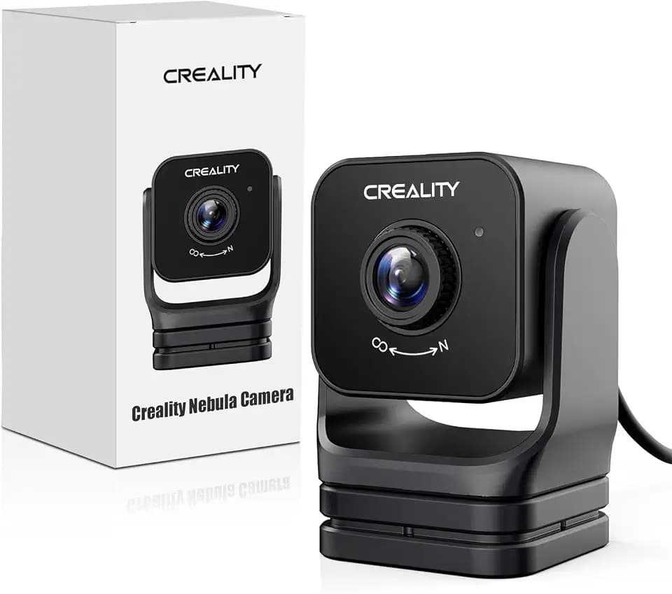 Creality Official Nebula Camera, 3D Printer Camera Night Vision Function 24-Hour Monitoring of Printing, Campatible Sonic Pad/Nebula Pad/Ender 3 V3 KE/Ender 3 V3 Plus/CR 10 SE
