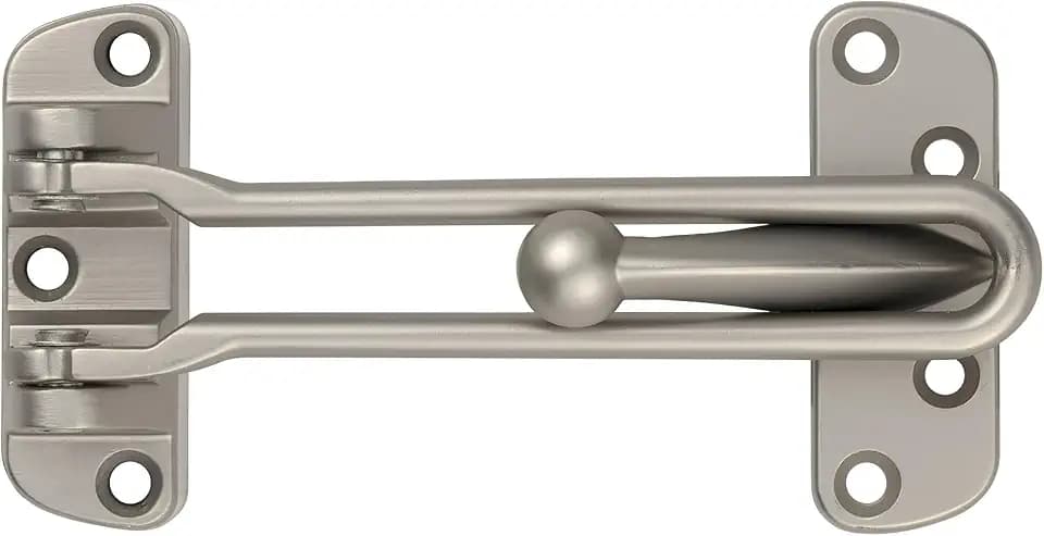 ABUS Sperrbügel SPN110-21W für Haustür & Wohnungstür - Nickel matt