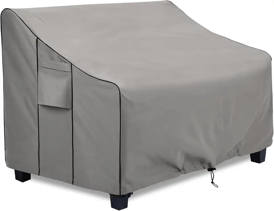 Outdoor Couch Cover Waterproof, Heavy Duty, 66x34x38 in