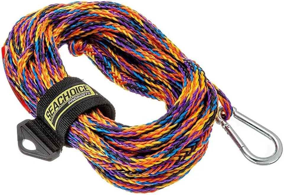 Seachoice Tube Tow Rope, 50 Ft. Long, Tows Up to 2 Riders