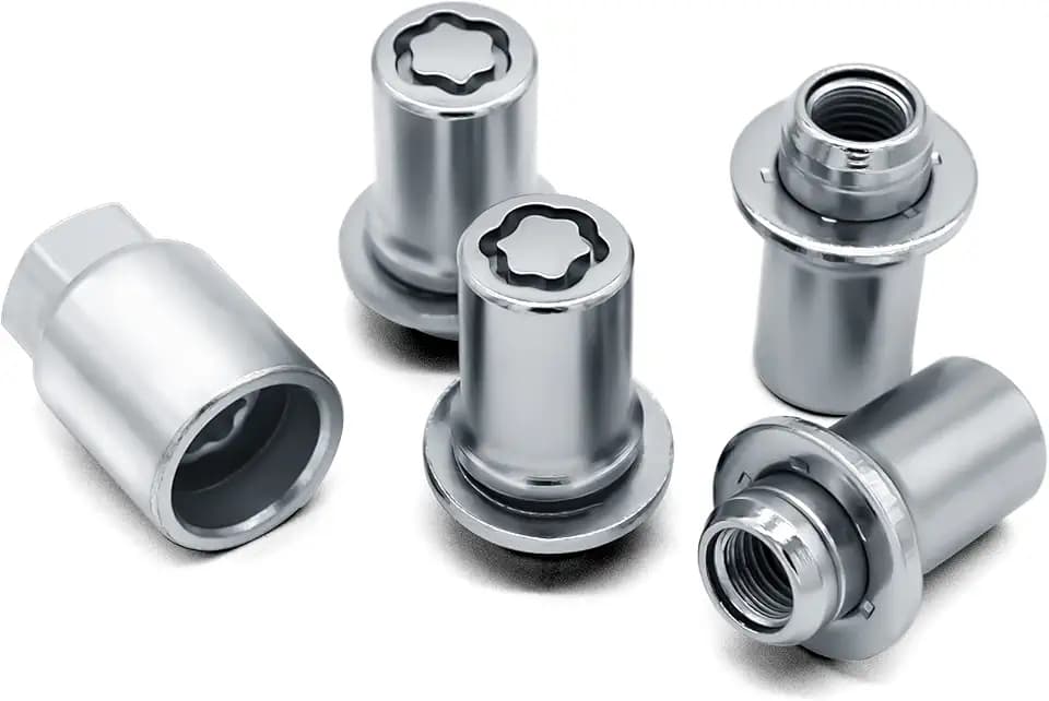 00276-00901, Wheel Lock Lug Nuts Set M12 x 1.5, Compatible with 2000-2024 Toyota 4Runner Corolla FJ Cruiser Highlander Matrix Sequoia Solara Tacoma Tundra & Lexus GS300 GS400 GS430 GX460 GX470 SC430