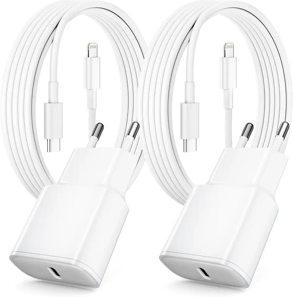 für Ladekabel iPhone 14 13 12 11, 2er PD3.0 USB C iPhone Ladegerät