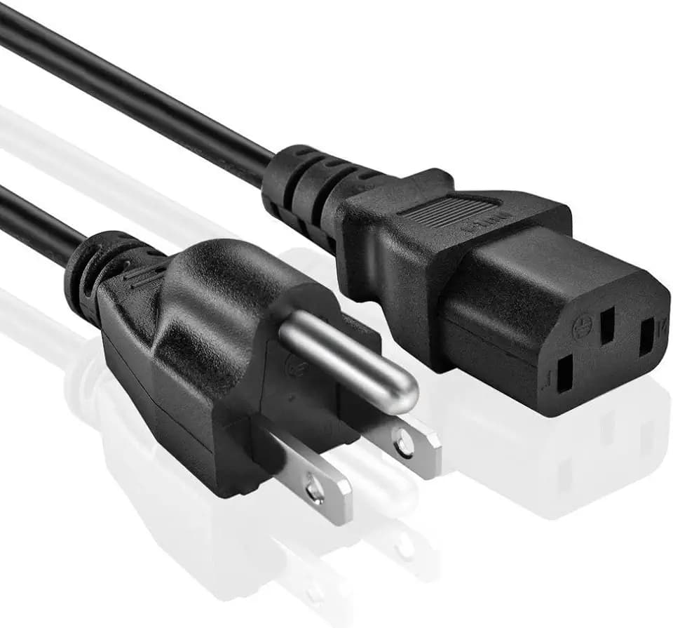 [UL Listed] OMNIHIL 8 Feet Long AC Power Cord Compatible with Nord Electro 6D 61, 6D 73 Stage Piano