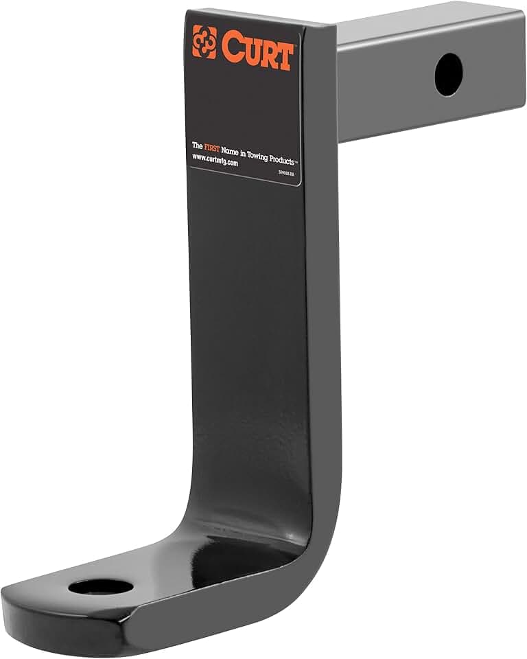 CURT 45028 Class 1 Ball Mount, 1-1/4" Shank, 6" Drop, 5-9/16" Length