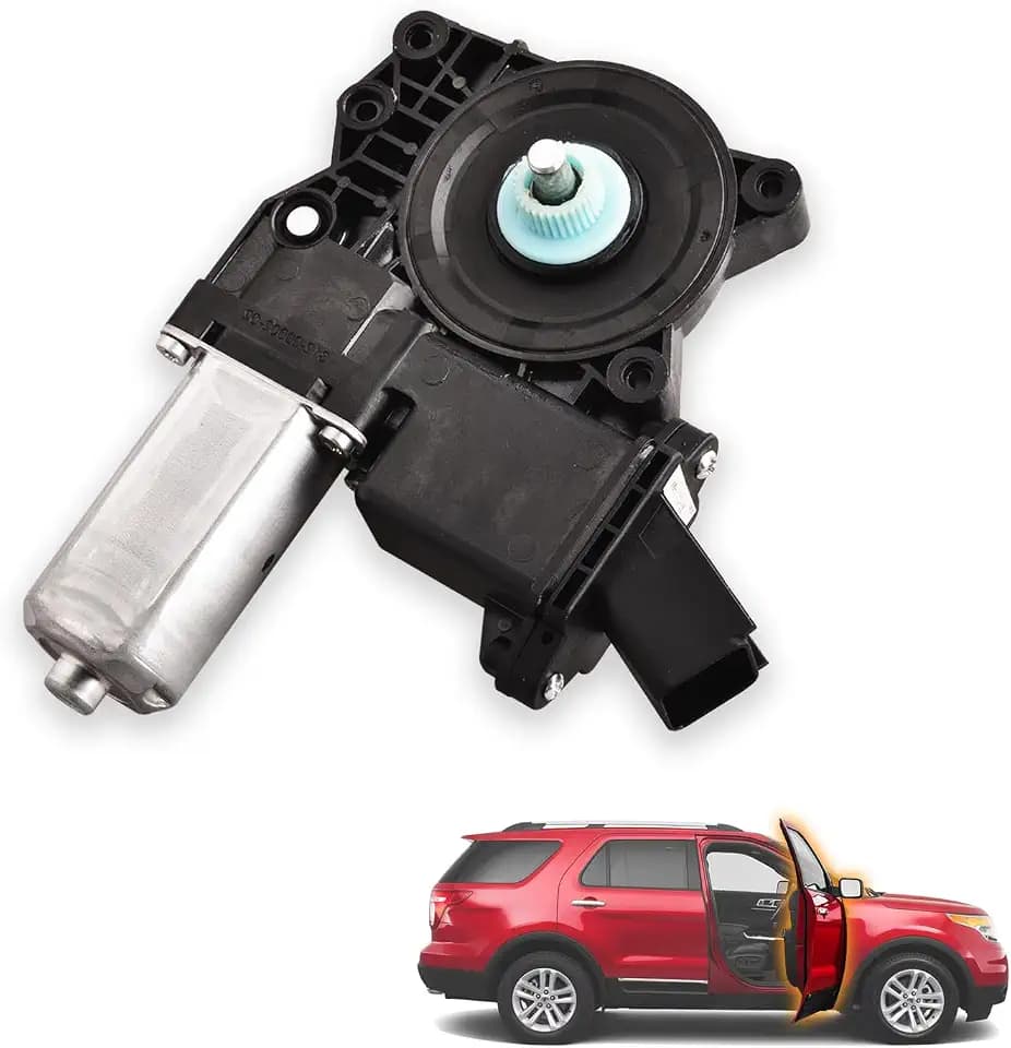 Passenger Side Window Motor Compatible for Ford Explorer 2011-17 Front Right Window Regulator Motor Replacment