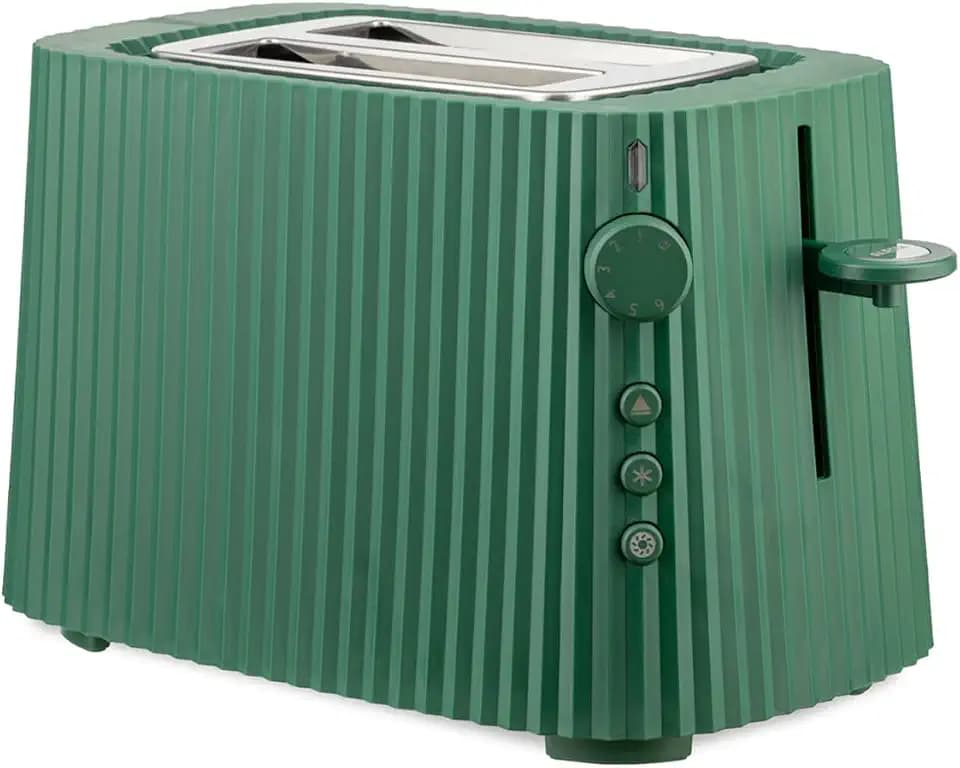Alessi Plissé - Toaster mit sechs Bräunungsstufen, 850 W, Grün