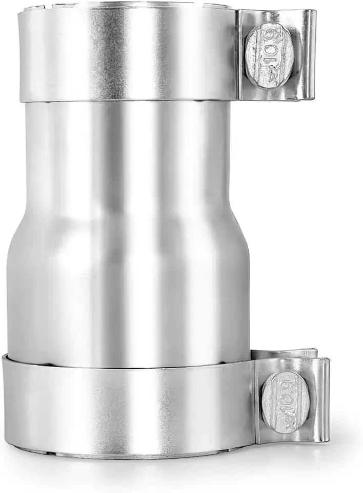 Peastorm 2.5 to 3 Inch Exhaust Adapter, 2.5" ID to 3" ID Exhaust Reducer Connector Pipe with Clamp