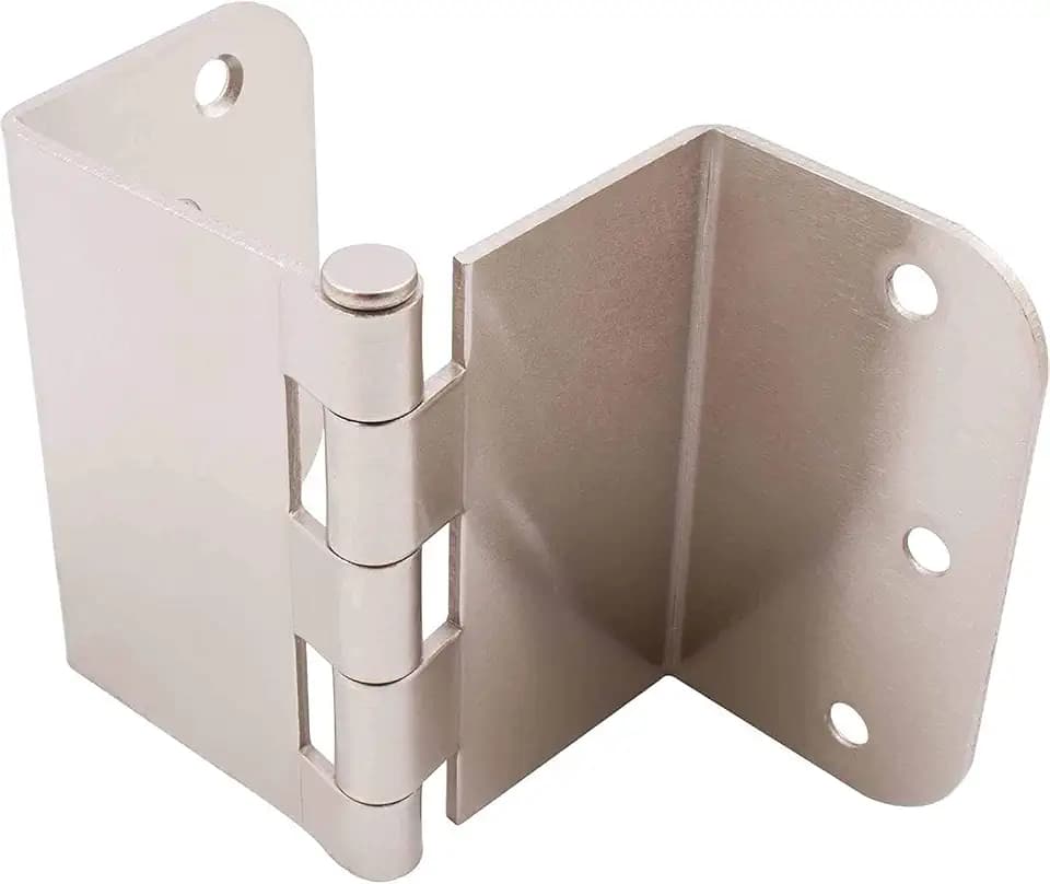 Generic 3.5 inch Swing Clear Offset Door Hinge, 3-Pack (58 inch Radius, Brushed Nickel), T2895