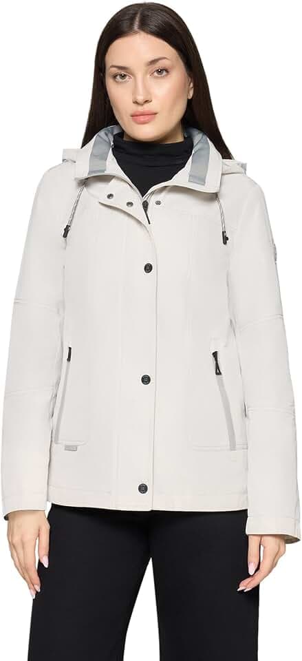 Gil Bret Damen Sommerjacke mit Abnehmbarer Kapuze