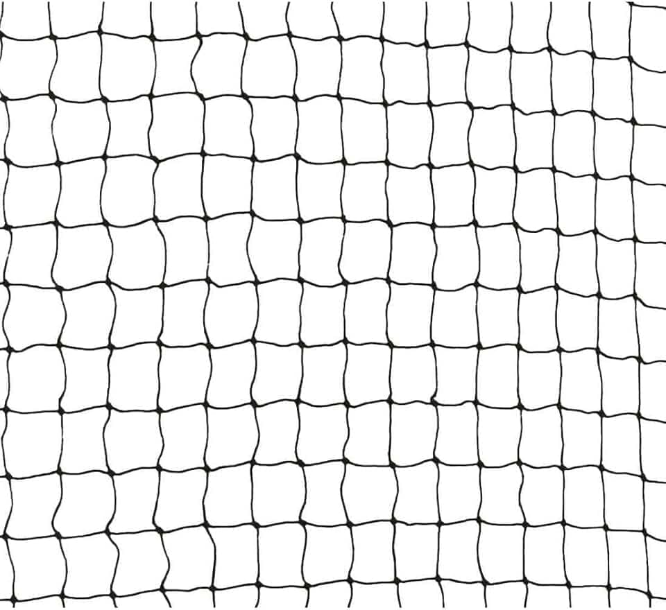 Trixie 44331 Schutznetz, 6 × 3 m, schwarz