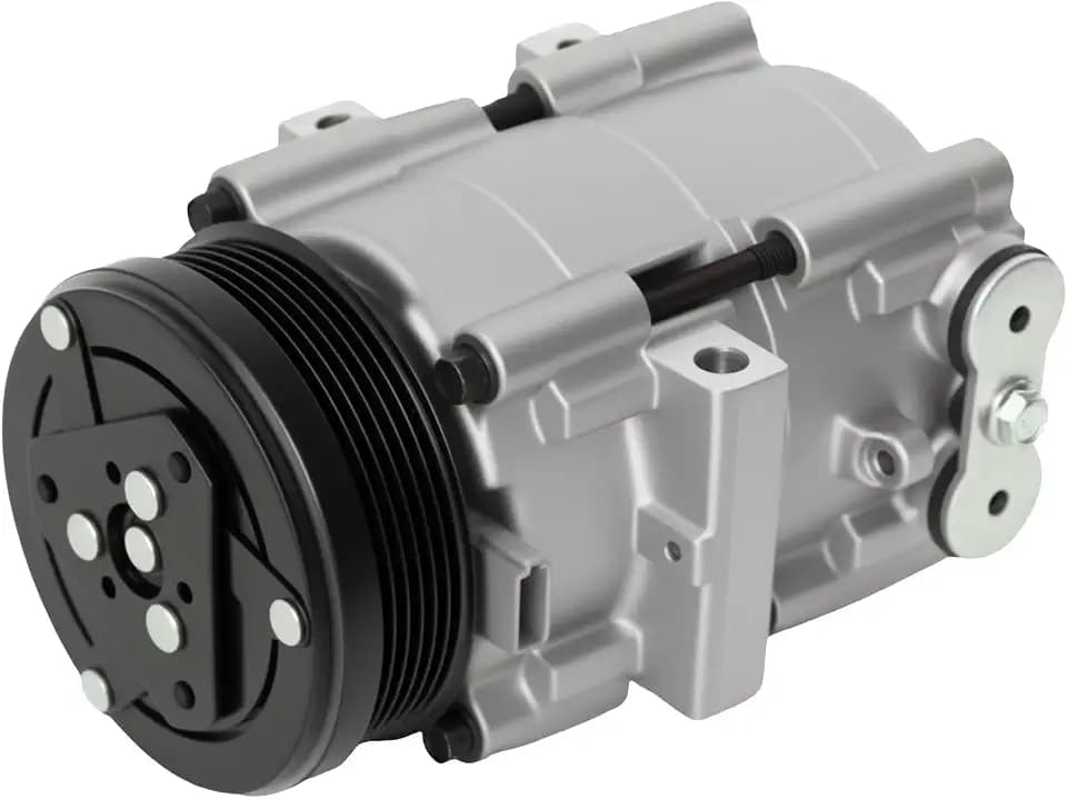 AC Compressor 58129 Fit for F-150 F-150 Heritage F-250 Super Duty F-450 Super Duty Excursion Mustang Mark LT Crown Victoria Town Car Grand Marquis, 4.6L 5.4L 6.8L