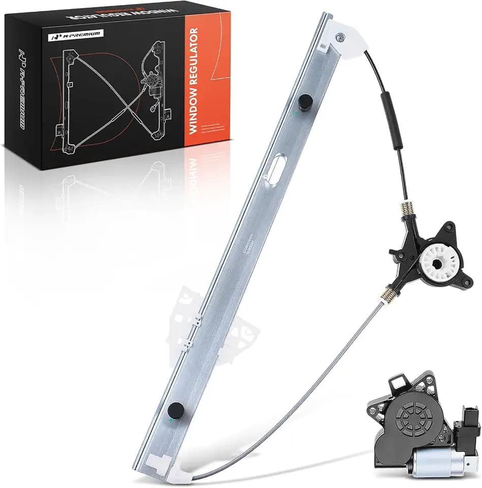 A-Premium Front Driver Side Power Window Regulator with Motor Assemblies