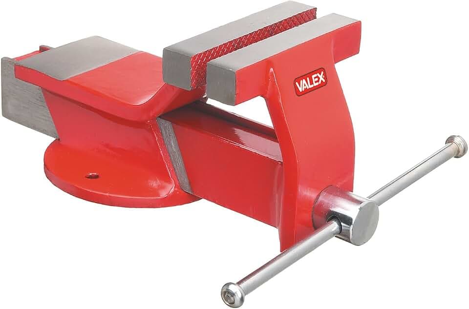 Valex 1451546 Schraubstock fixiert, 100 mm
