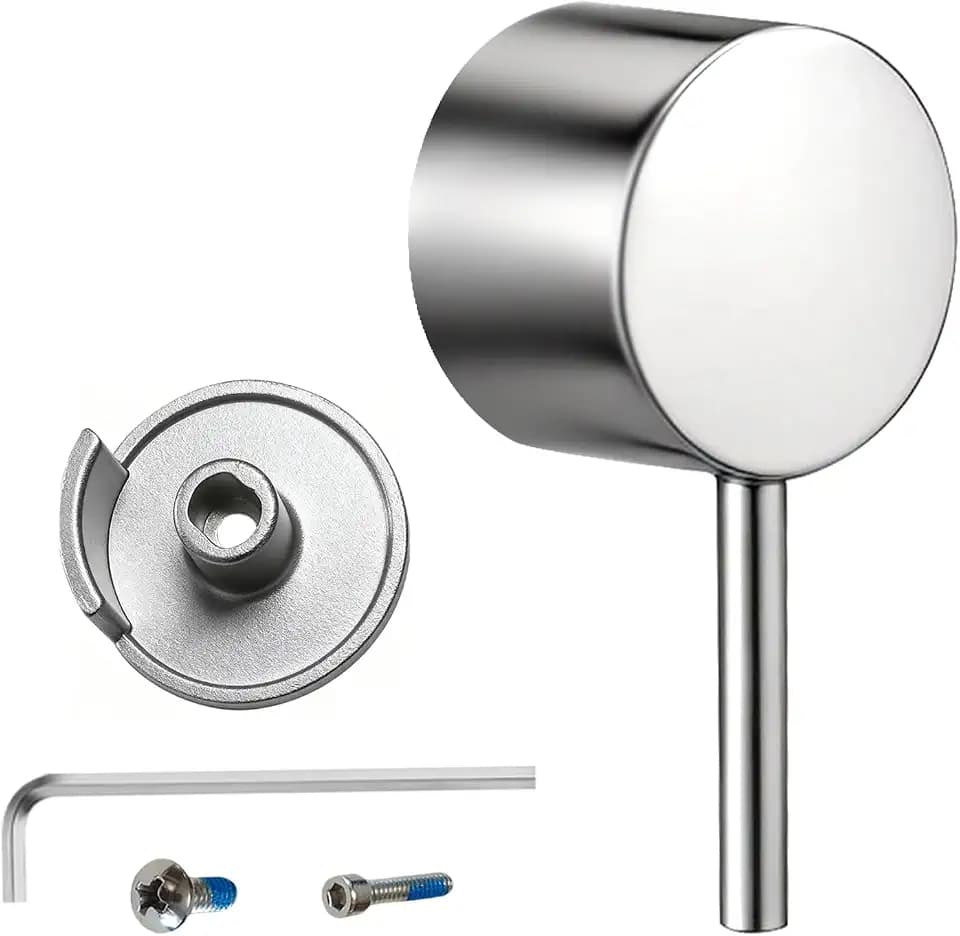 All Metal Replacement for Moen Tub/Shower Lever Handle, Compatible with Moen Posi Temp Shower Handle and for Cartridge,Single Handle Faucets for Adjust Water Volume and Temperature,Chrome