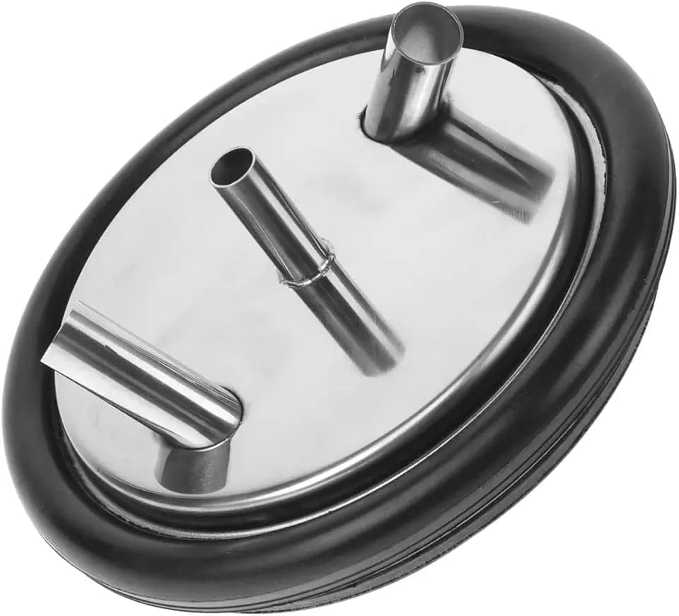 Milk Bucket Lid Milking Machine Accessory Replacement Lid for Bucket Fits Milking Setup Leak-Resistant Cover for Cow Milking Supplies 7.87 X 7.87 X 3.14 in