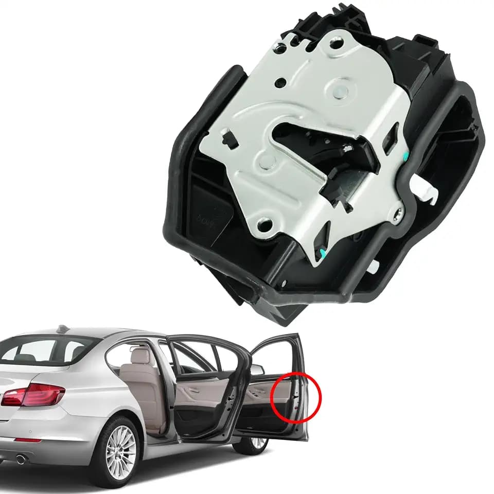 Front Right Passenger Side Door Lock Actuator Motor, Compatible with BMW 128i 230i 320i 325i 328i 335i 550i 740i M2 M3 M5 M6 X1 X3 X5, Replaces OEM 937-801, 51217202146