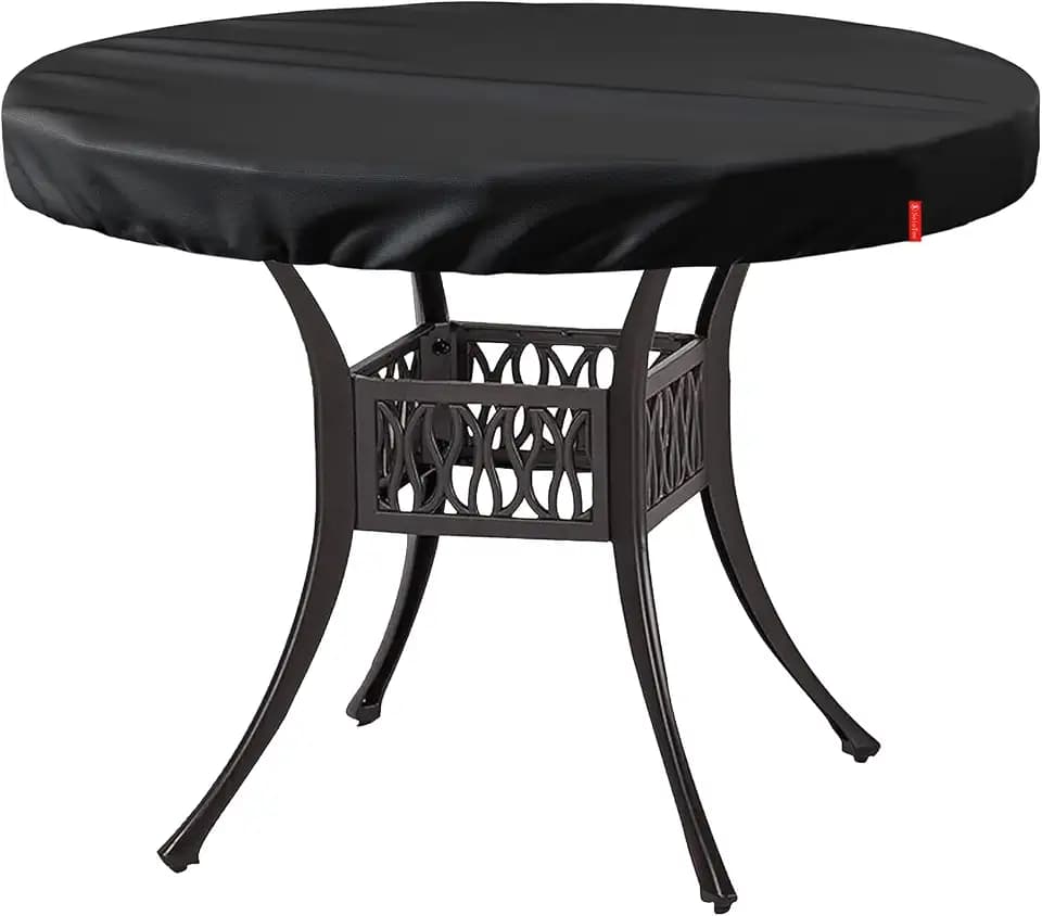 Outdoor Round Table Cover Waterproof, 36" Dia x 4" H