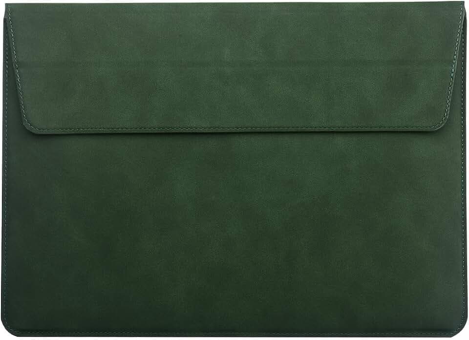 Surface Pro 12th 2026/11/10/9/8/7/6/5/4/Pro X Sleeve case, for Microsoft 12-12.3-13 Inch Tablet Waterproof Ultrathin Carrying Cover(Green)