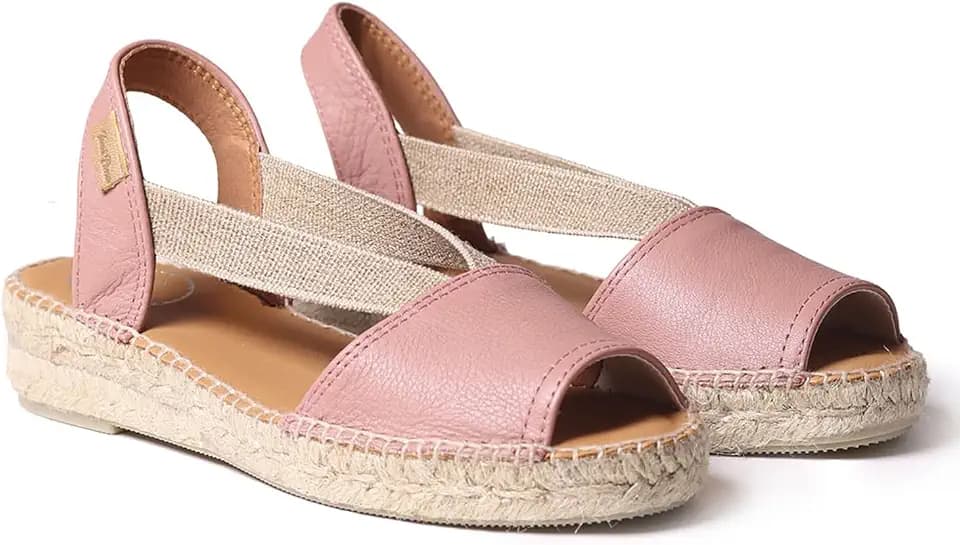 Toni Pons ETNA - Espadrille für Damen in Uni-Tönen Leder.