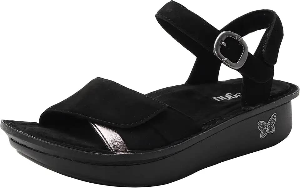 Alegria Women Klementine Clementine Leather Comfort Dress Sandal