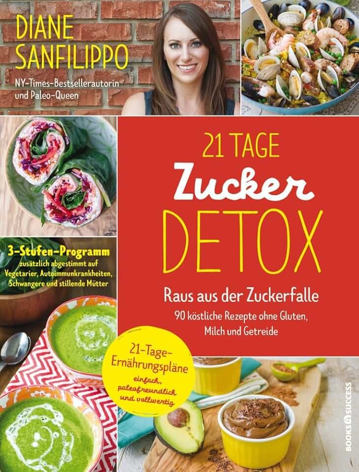 21-Tage-Zucker-Detox: Raus aus der Zuckerfalle – 90 köstliche Rezepte ohne Gluten, Milch und Getreide