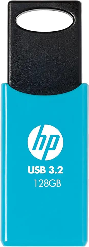 HP USB 3.2 128GB, Blau, bis zu 120MB/s