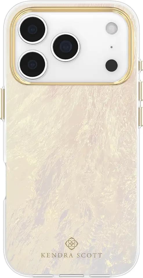 Kendra Scott iPhone 17 Pro Case - MagSafe Phone Case - Ivory Pearl