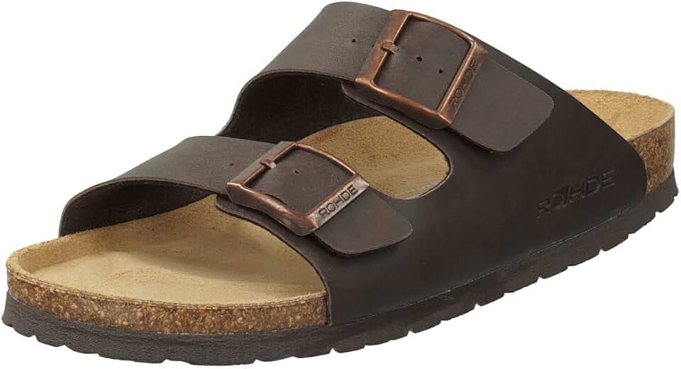 Rohde GRADO Herren, Männer, Pantoletten, Slipper,Slides,Sandalen,Sommerschuhe,Freizeitschuhe