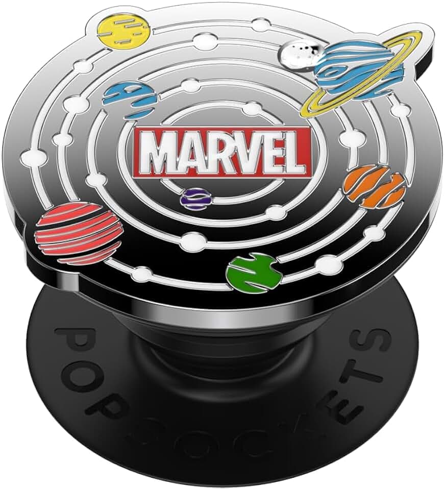 PopSockets Adhesive Phone Grip, Holder, Phone Stand, Marvel - Enamel Universe