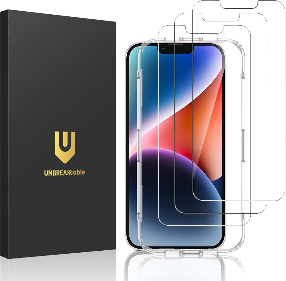 UNBREAKcable 3-Pack Screen Protector for iPhone 13 Pro Max/14 Plus [6.7'']