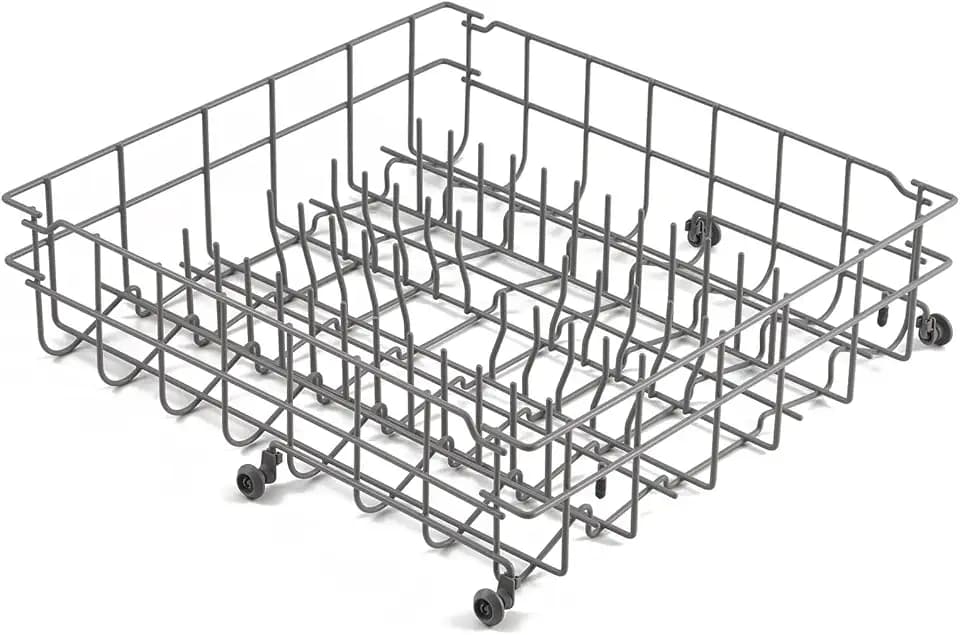 5304535380 Dishwasher Upper Rack Replacement Parts for Frigidaire Dishwasher Upper Basket Drawer Dish Rack Kenmore Crosley FFCD2413US4A FBD2400KB12B FFBD2406NS9B Top Dishrack Tray Assembly 1 Pack