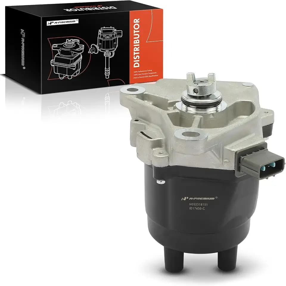 A-Premium Ignition Distributor with Cap and Rotor, 2.3L L4, 4 Blades