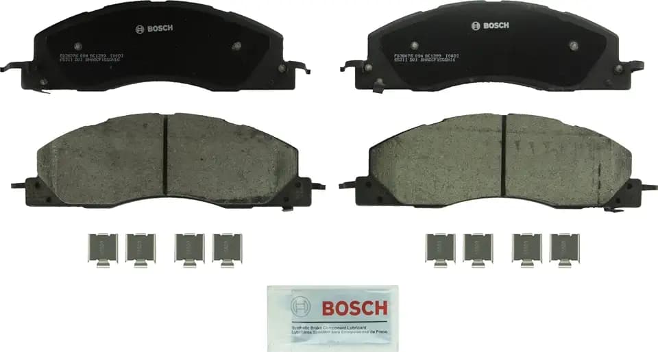 BOSCH BC1399 QuietCast Premium Ceramic Disc Brake Pad Set - Front