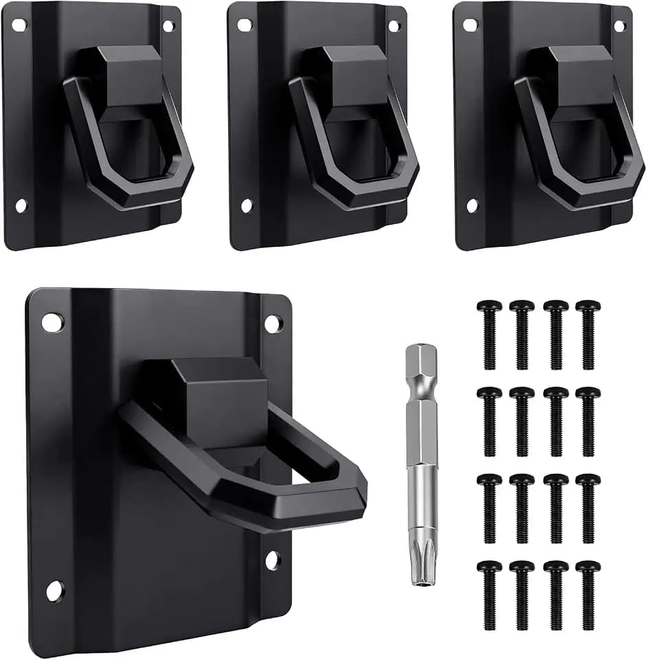 Tie Down Anchors for F150/Raptor/F250 F350 F450 F550 Black 4PCS