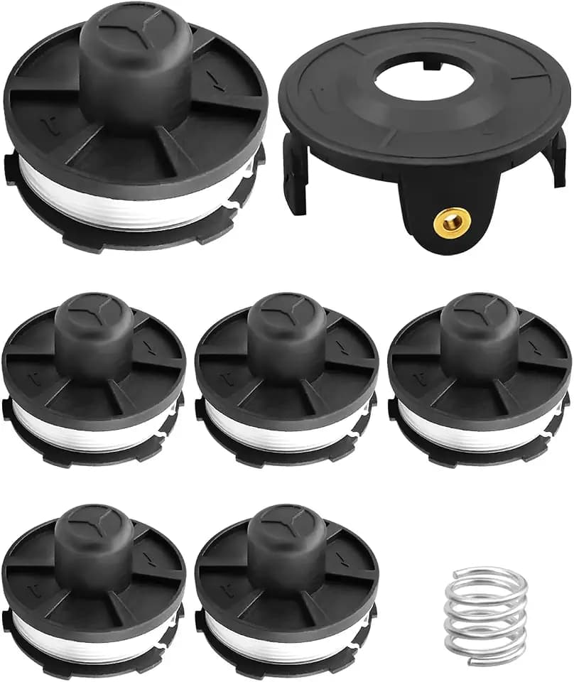 195858-1 String Trimmer Line Head Fit for Makita Weed Wacker Attachment 0.065" 27Ft Weed Eater Edger Head Spool, Replace 196146-9 6PCS