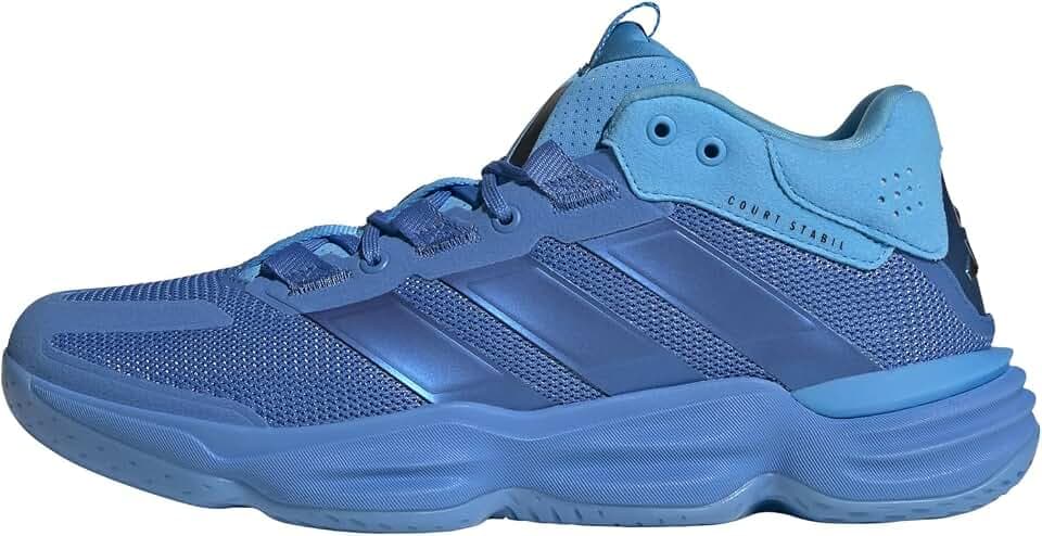 adidas Mens Court Stabil Indoor Volleyball Sneakers Shoes - Blue