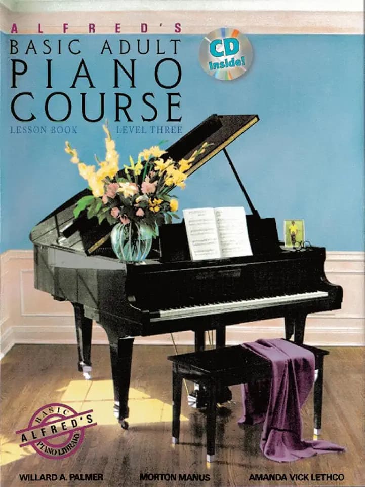 Alfred's Basic Adult Piano Course Lesson Book, Level 3 [With CD (Audio)]: Level Three (Alfred's Basic Adult Piano Course, 3, Band 3)