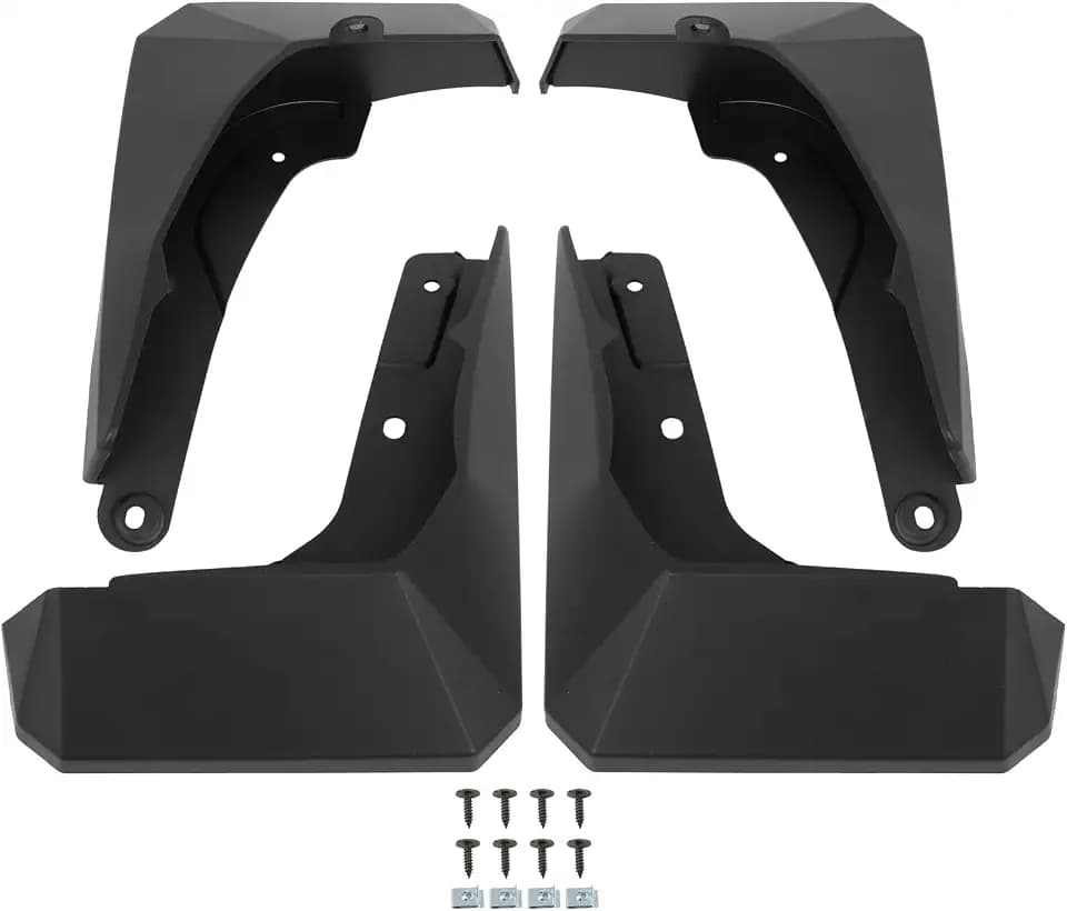 ECCPP 4Pcs Mud Flaps Splash Guards 2023 For Toyota for Yaris 1.5L 1.6L Front & Rear Mud Guards