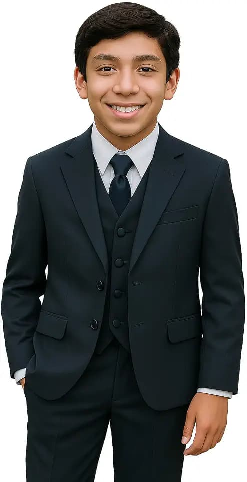 Avery Hill Boys Formal 5 Piece Suit with Shirt and Vest