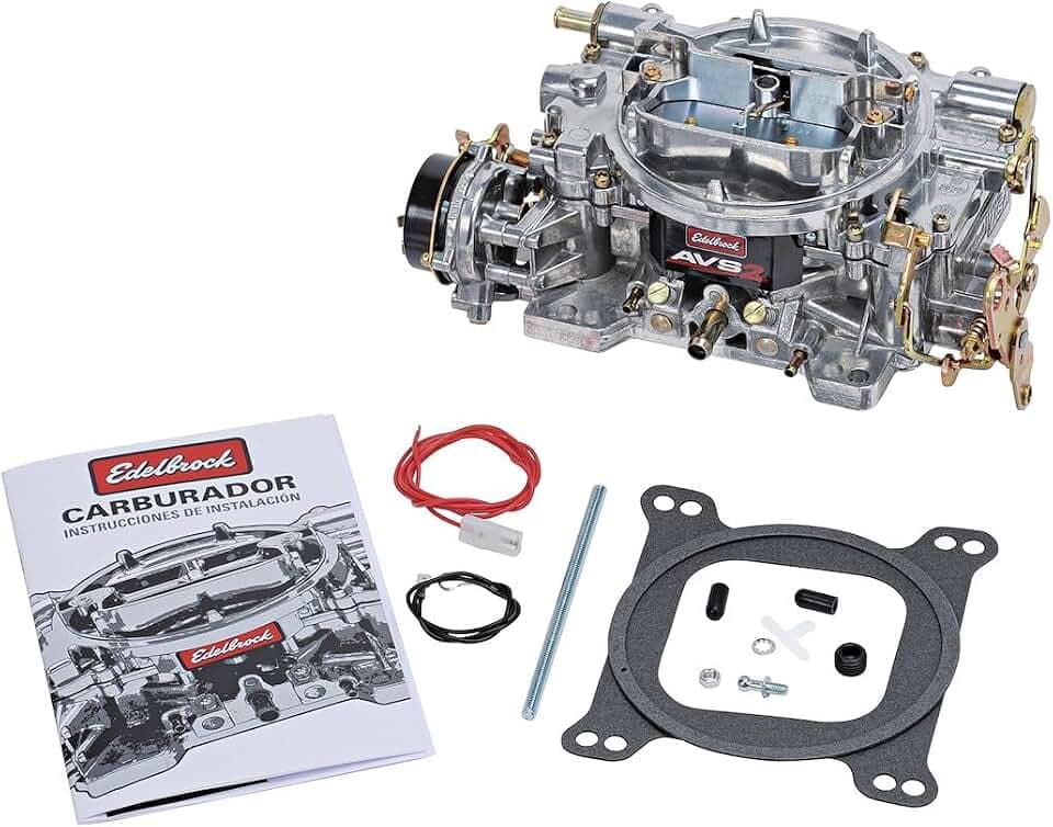 Edelbrock 1906 AVS2 Carburetor 650 CFM With Electric Choke, Satin Finish