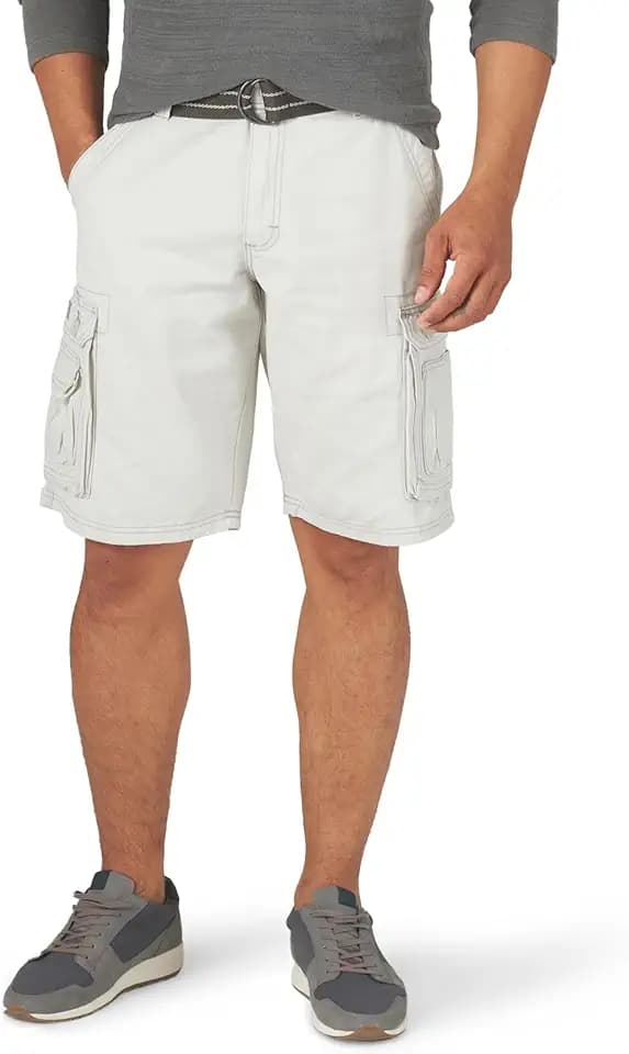 Lee Herren Cargo Shorts Latzhose Neu Gürtel Wyoming Cargo Short