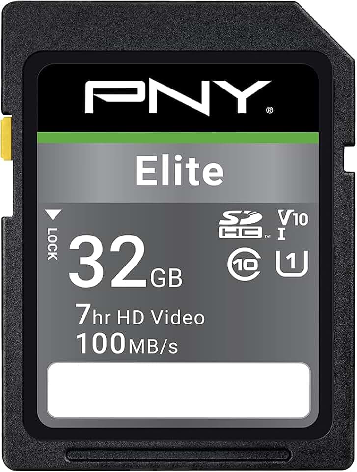 PNY Elite 32GB SDHC Speicherkarte C10 U1