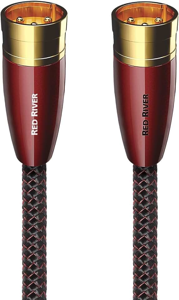 AudioQuest Red River XLR Audio Interconnect Cable (3m, Single)